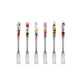 SET 6 PCS DESSERT FORKS Forever & Ever.